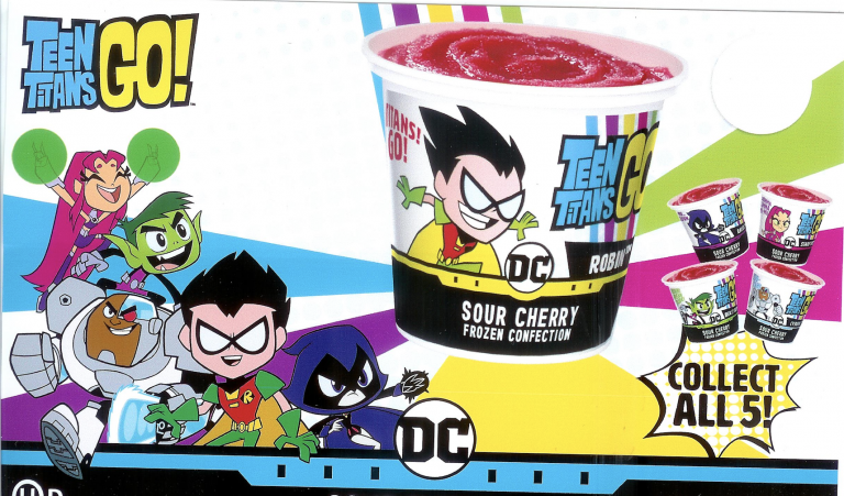 Teen Titan Sour Cherry Cup | Ninja Fuel Ice Cream